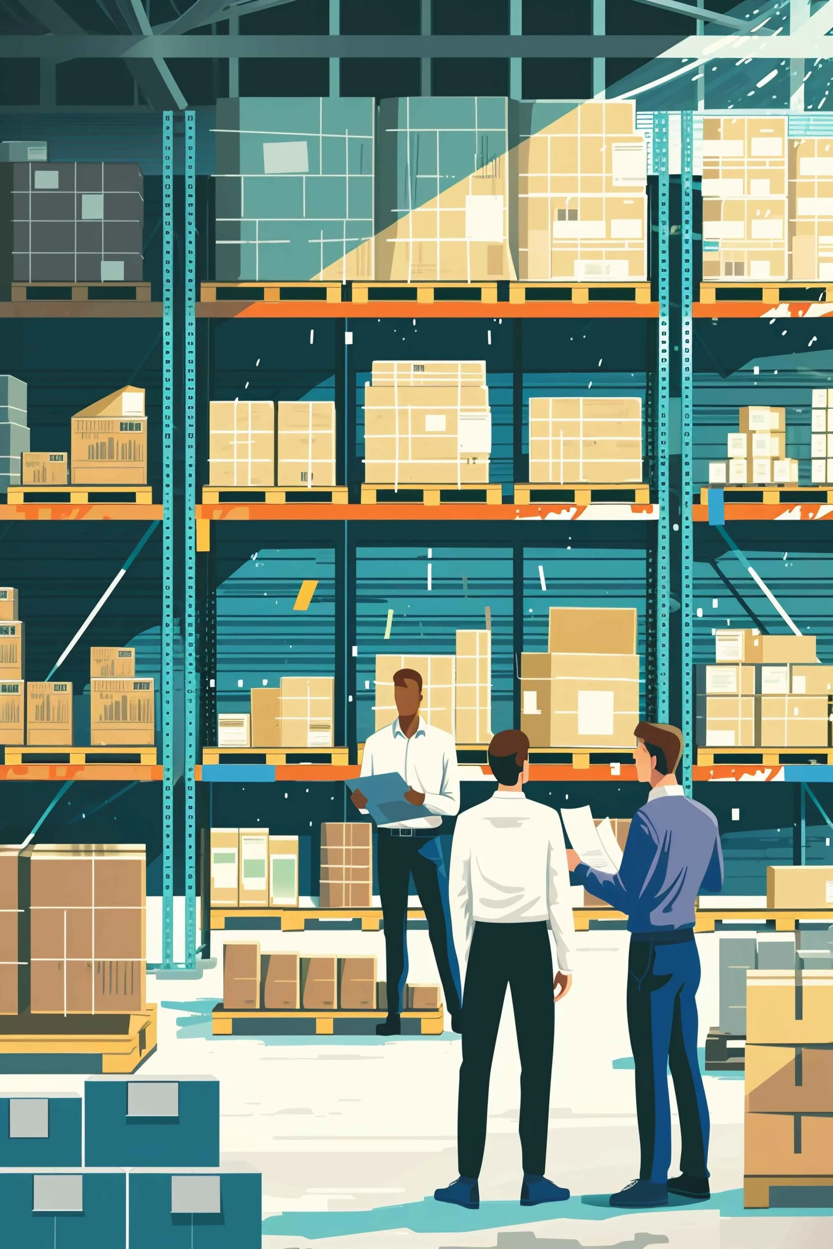 Home variety people multitasking 3d cartoon scene (1)